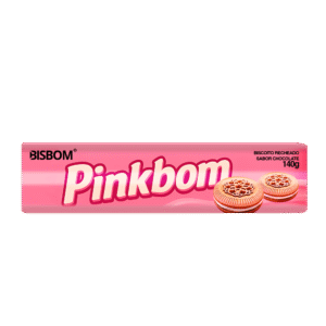 Biscoito Recheado Chocbom Morango 140g