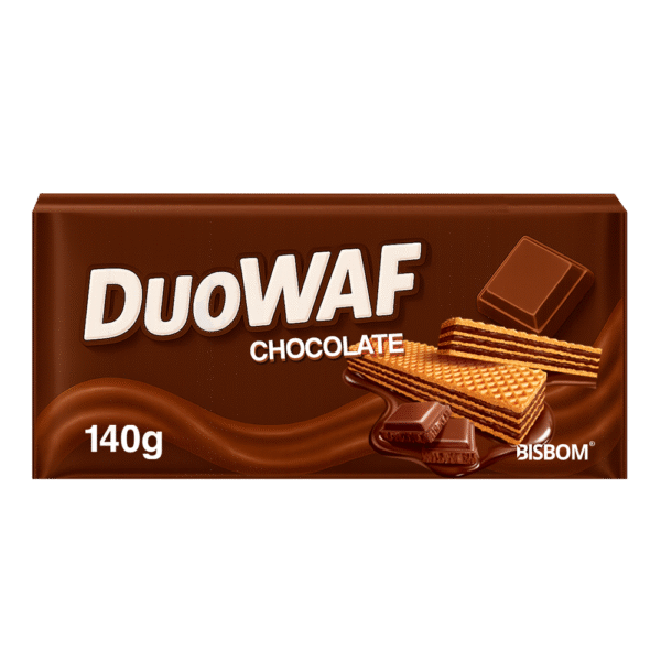 Biscoito Wafer DuoWaf Chocolate 140g