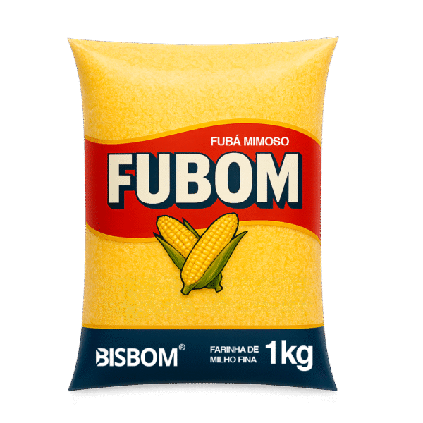 Farinha de Milho Fubá Mimoso FUBOM 1kg